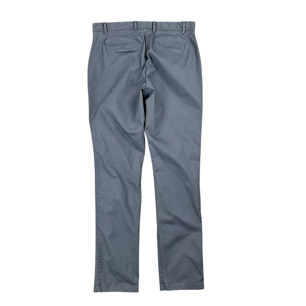 Reiss Stretch Chino Pants in Slate Gray — Size 34 Regular // Preowned