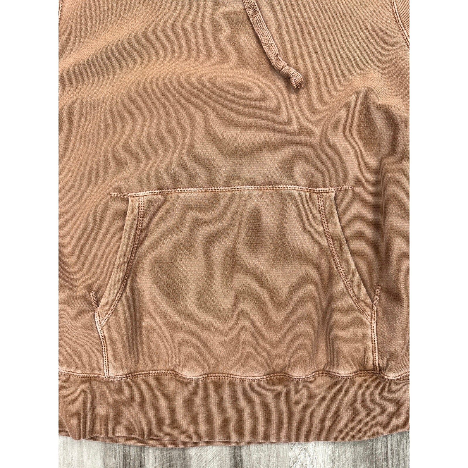Todd Snyder x Champion Relaxed French Terry Hoodie in Brown — Size XL // Preowned