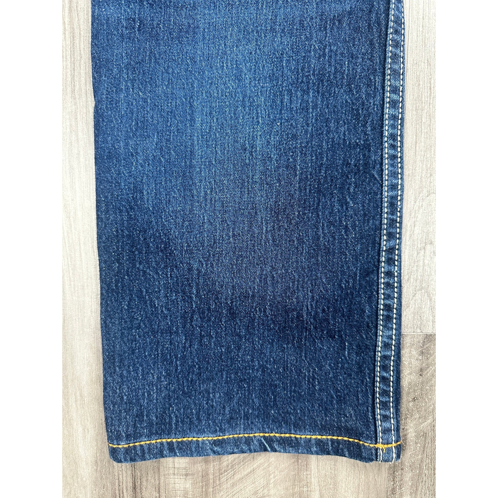 Rank 45 Slim Straight Jeans in Midnight Hawk Blue — Size 36 // Preowned