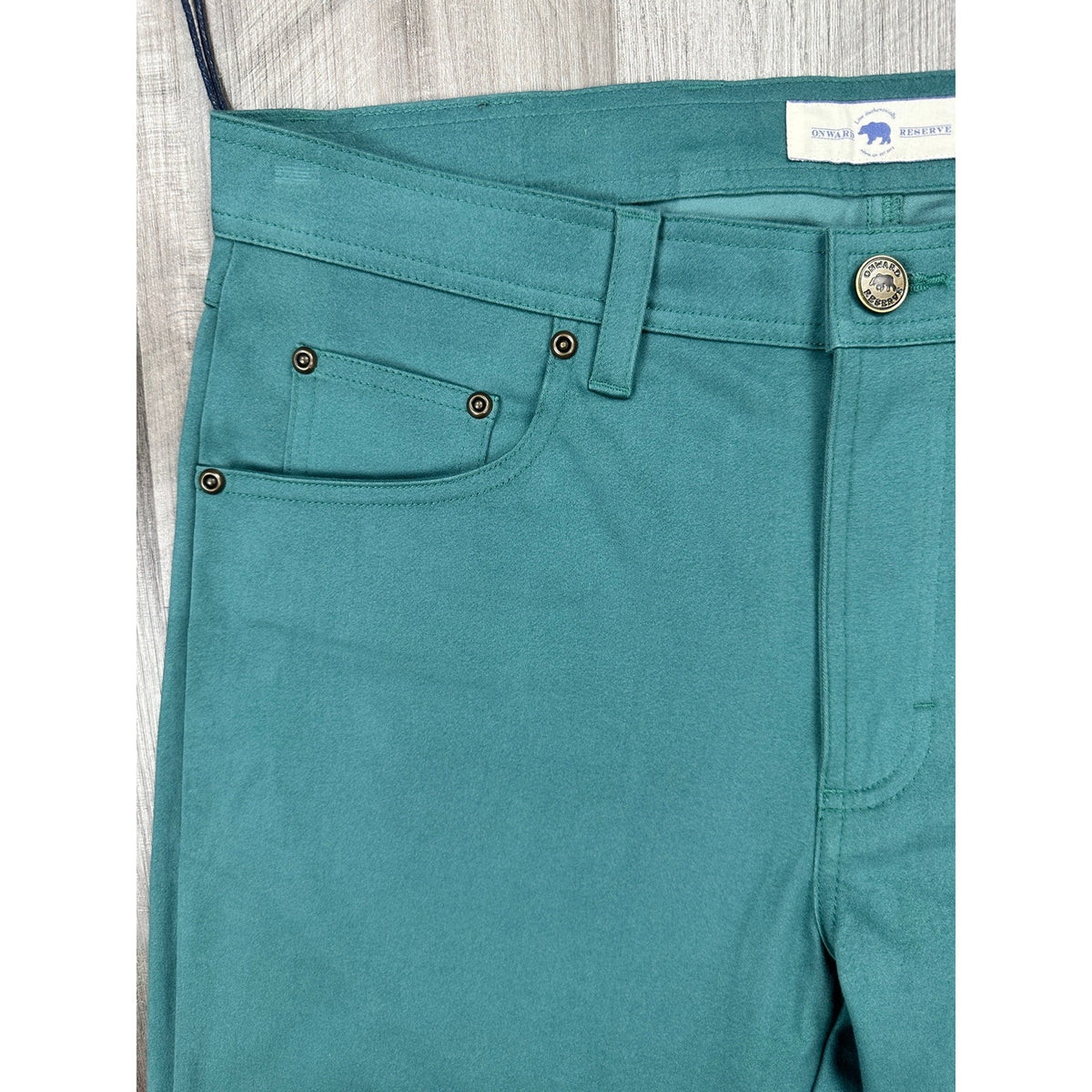 Onward Reserve Classic Five Pocket Pants — Size 32x34