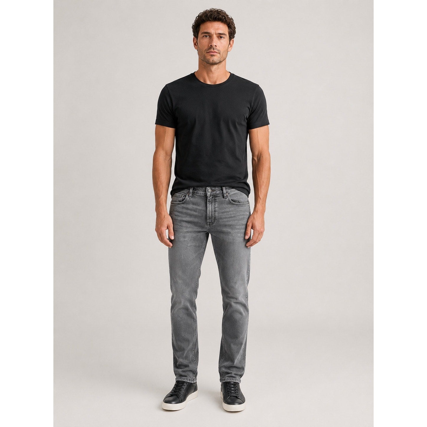 The Perfect Jean Athletic Fit Miner Grey Stretch Jeans — 42x28