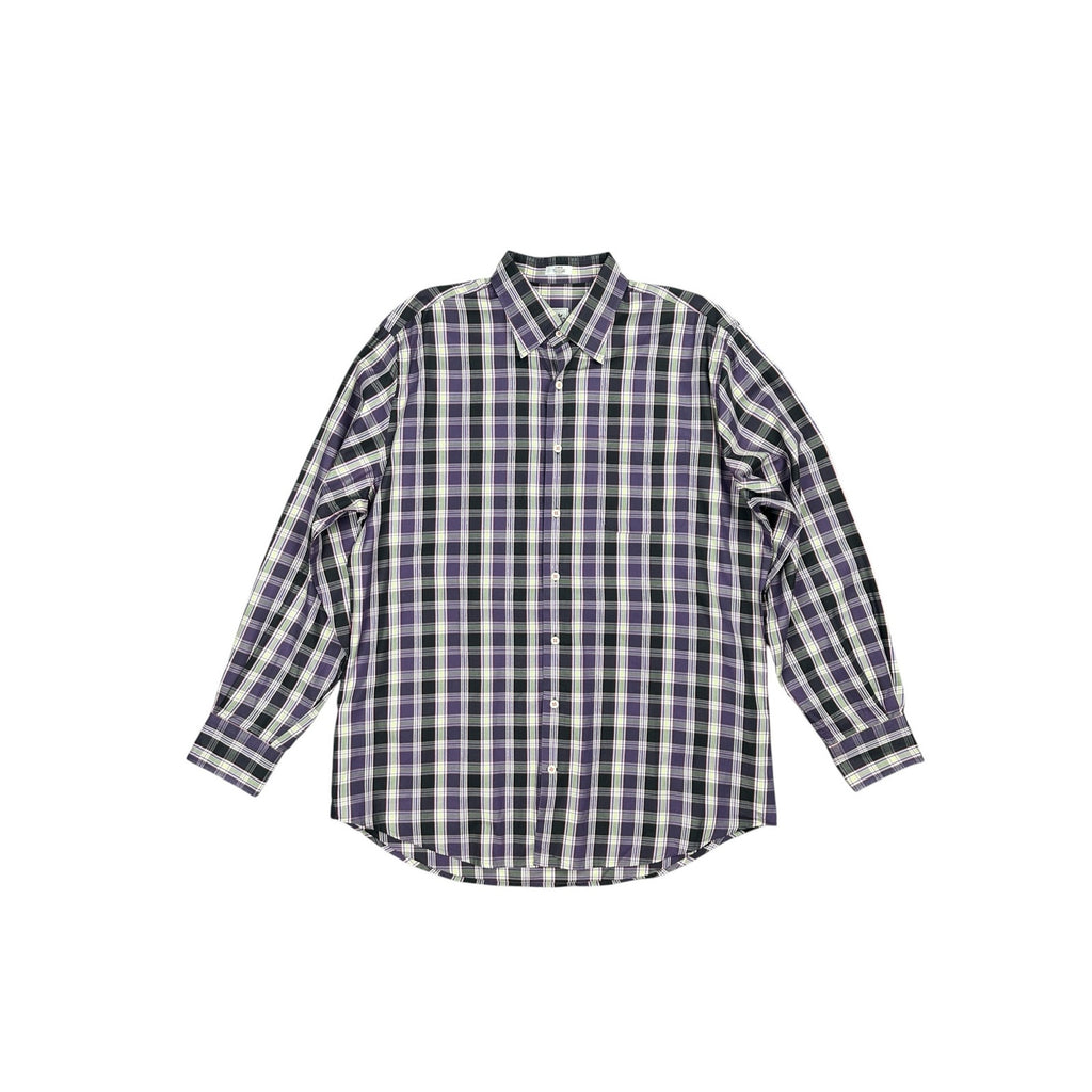 Peter Millar Crown Collection Plaid Long Sleeve Button Down Shirt — Size Large // Preowned