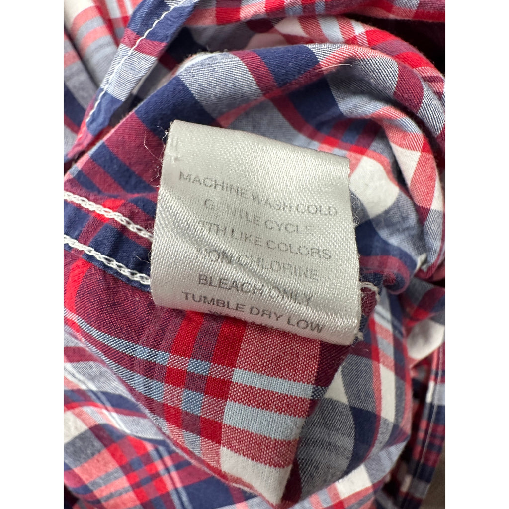 Johnnie-O Plaid Tweener Button Original Long Sleeve Button Down Shirt — Size Medium // Preowned