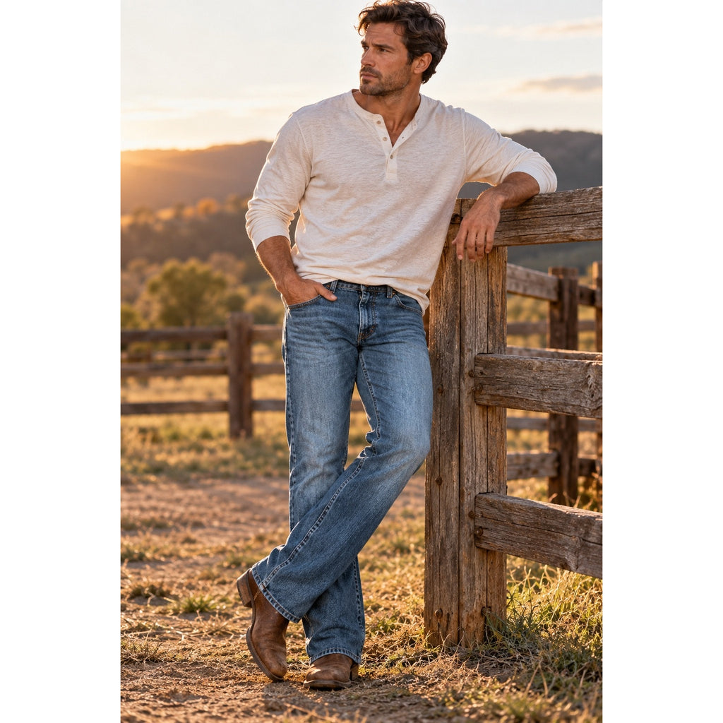 Wrangler RETRO Slim Bootcut Jeans — Size 34x34 // Preowned