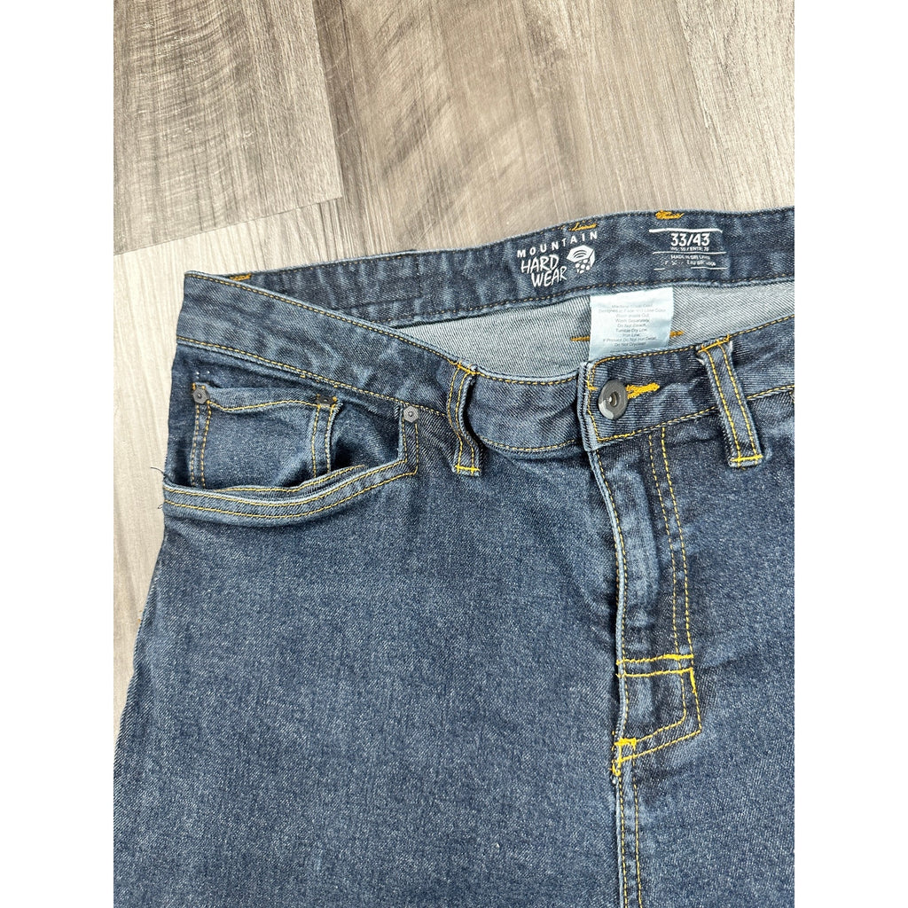 Mountain Hardwear Stretchstone Denim Jean in Dark Wash — 33x30
