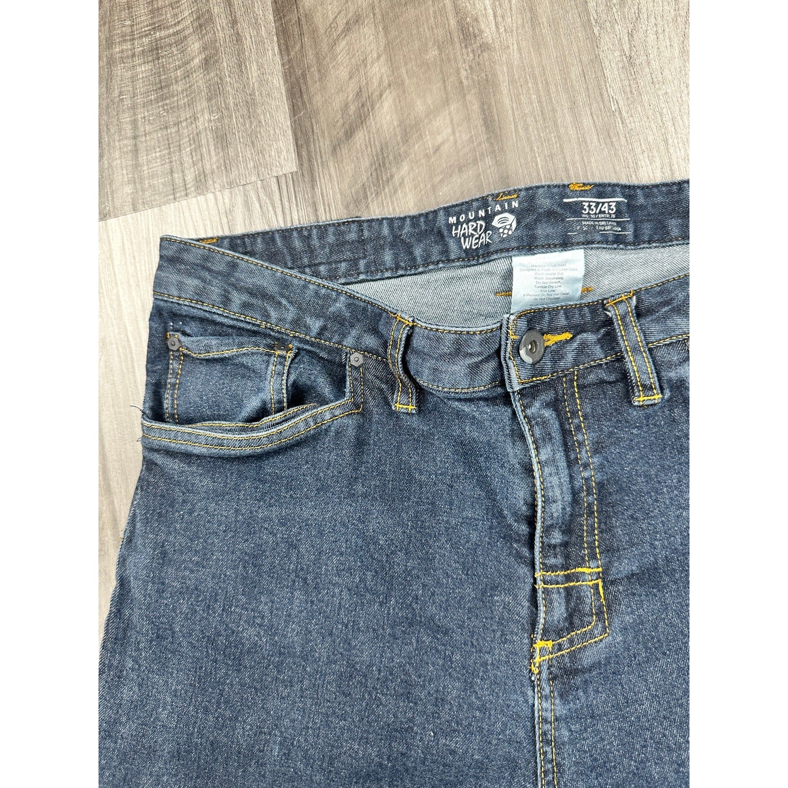 Mountain Hardwear Stretchstone Denim Jean in Dark Wash — 33x30