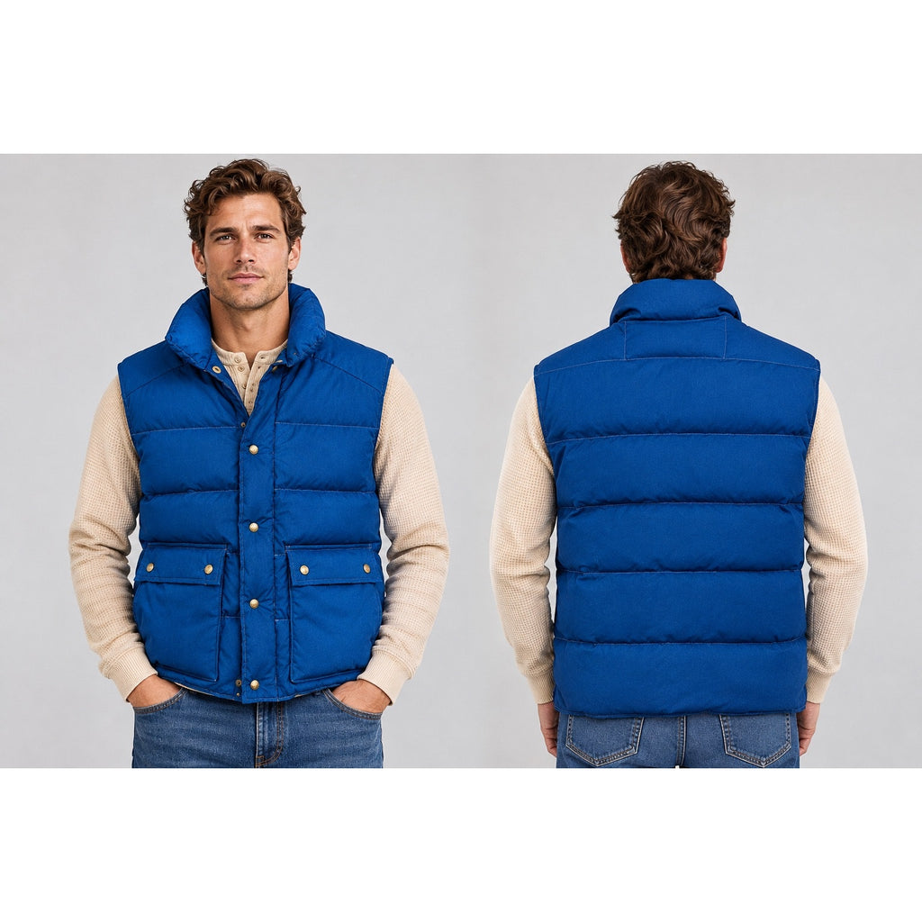 Eddie Bauer Vintage 70/80s Goose Down Puffer Vest — Size Large // Preowned