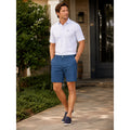 Peter Millar Shackleford Classic Fit Performance Golf Shorts in Navy — Size 40