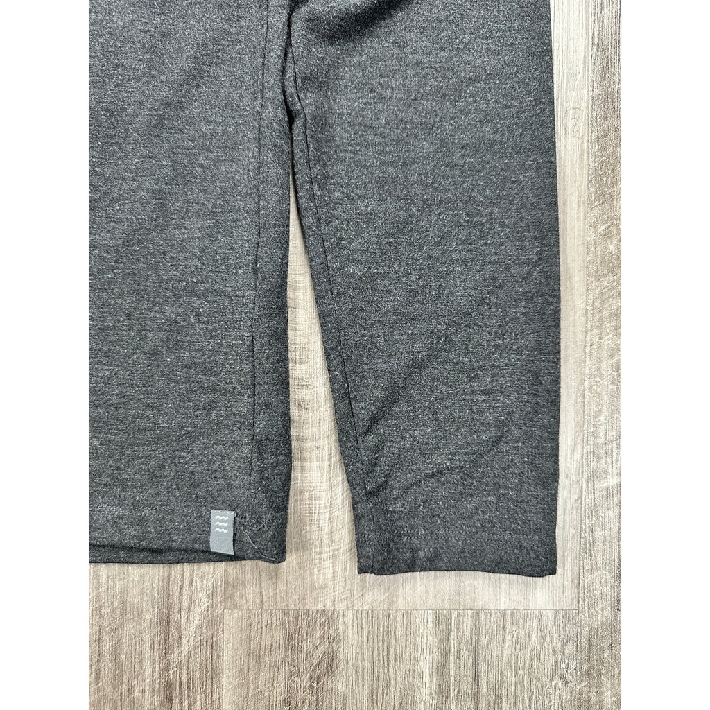 Free Fly Bamboo Flex Long Sleeve Henley in Charcoal — Size Large // Preowned