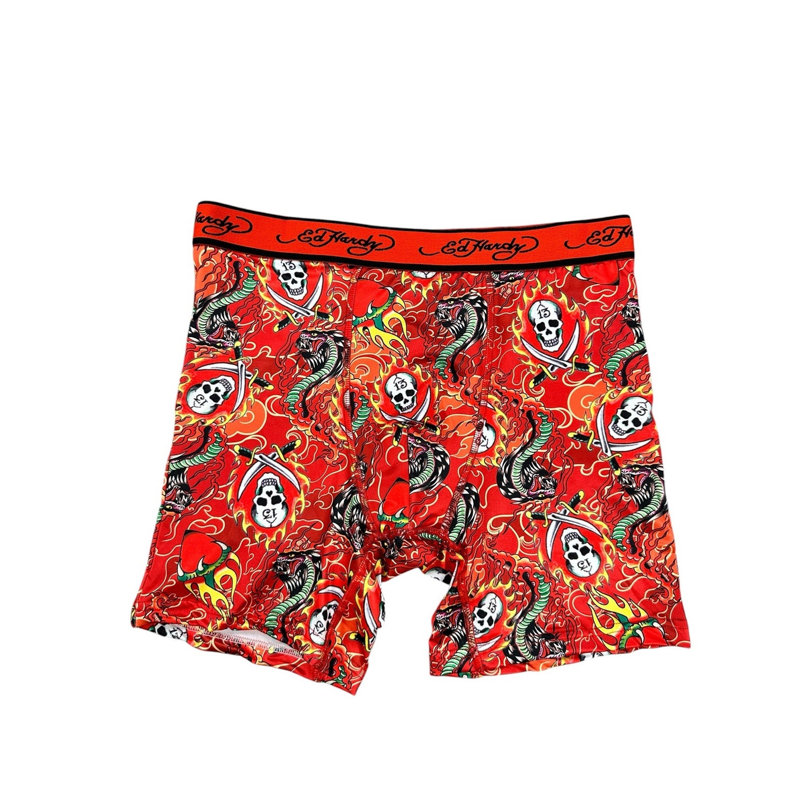 Ed Hardy Performance Boxer Briefs 4-Pack — Size XL