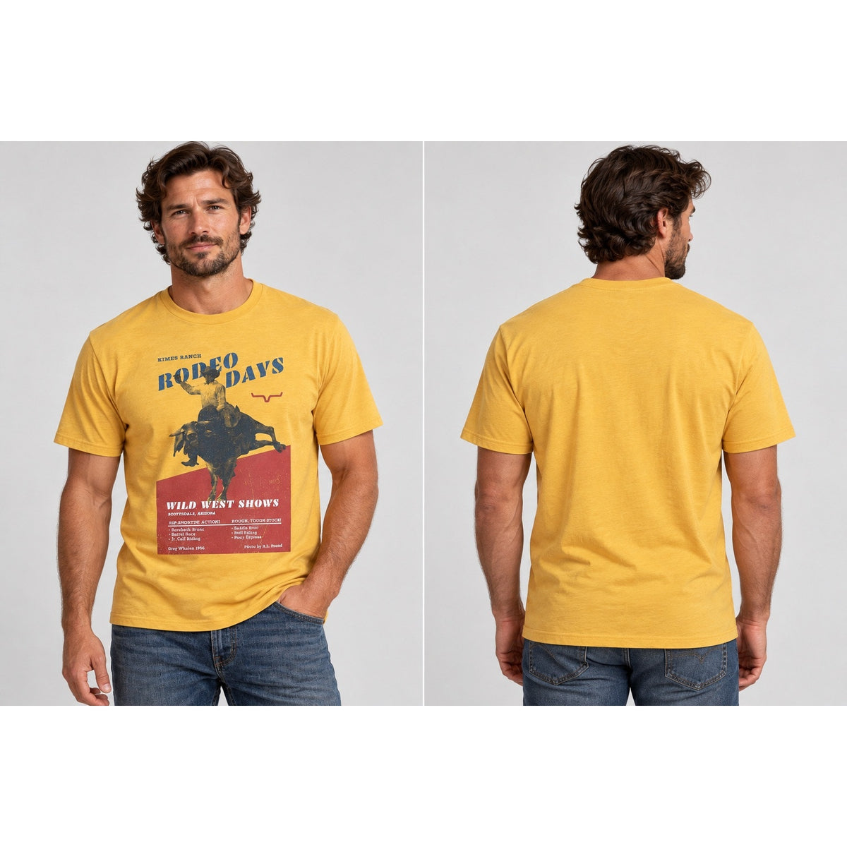 Kimes Ranch Greg Whalen 1956 Rodeo Days Tee — Size Small