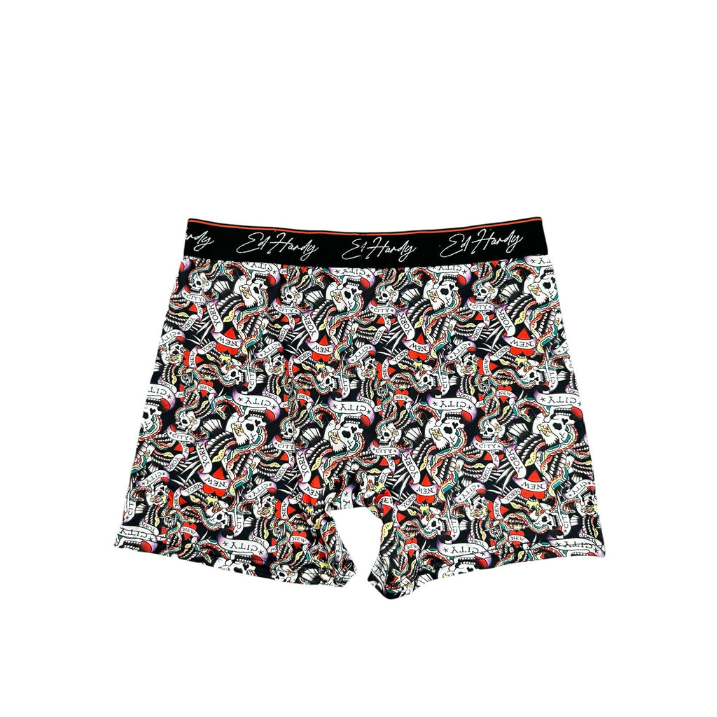 Ed Hardy Performance Boxer Briefs 4-Pack — Size Medium