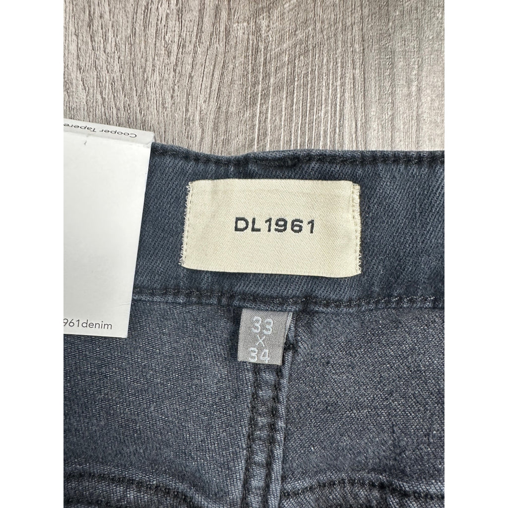 DL1961 Cooper Tapered Slim Jeans — Size 33x34