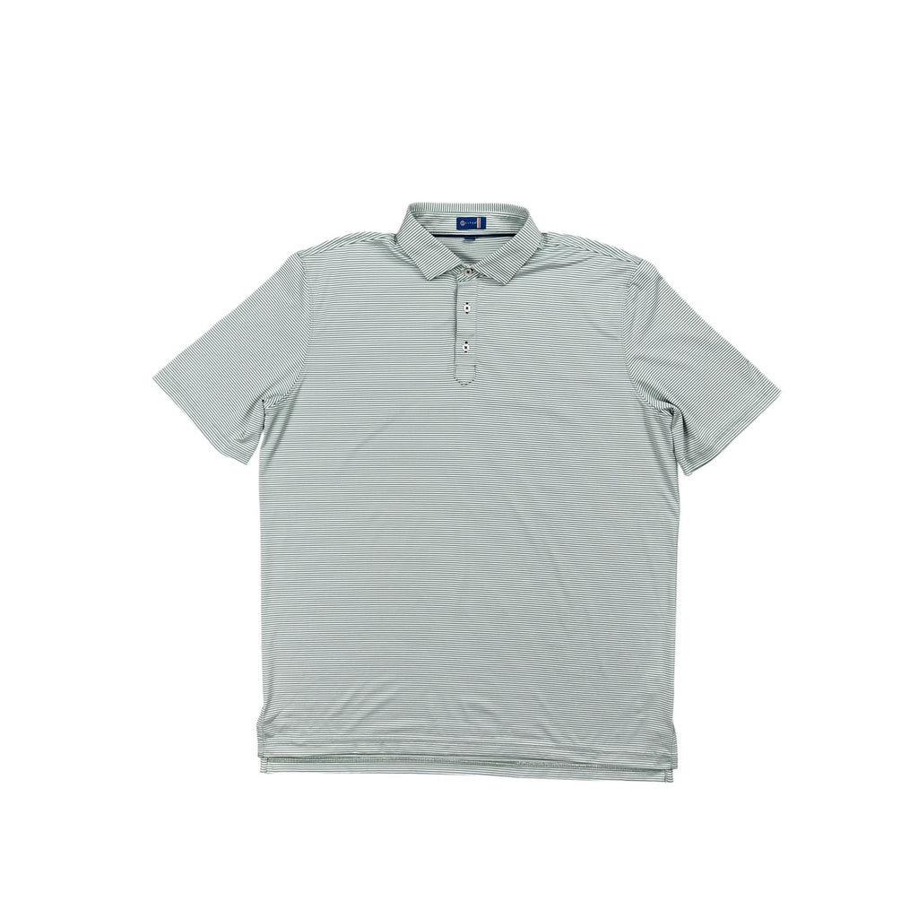 Stitch Golf Atlantic Stripe Golf Polo — Size XL // Preowned