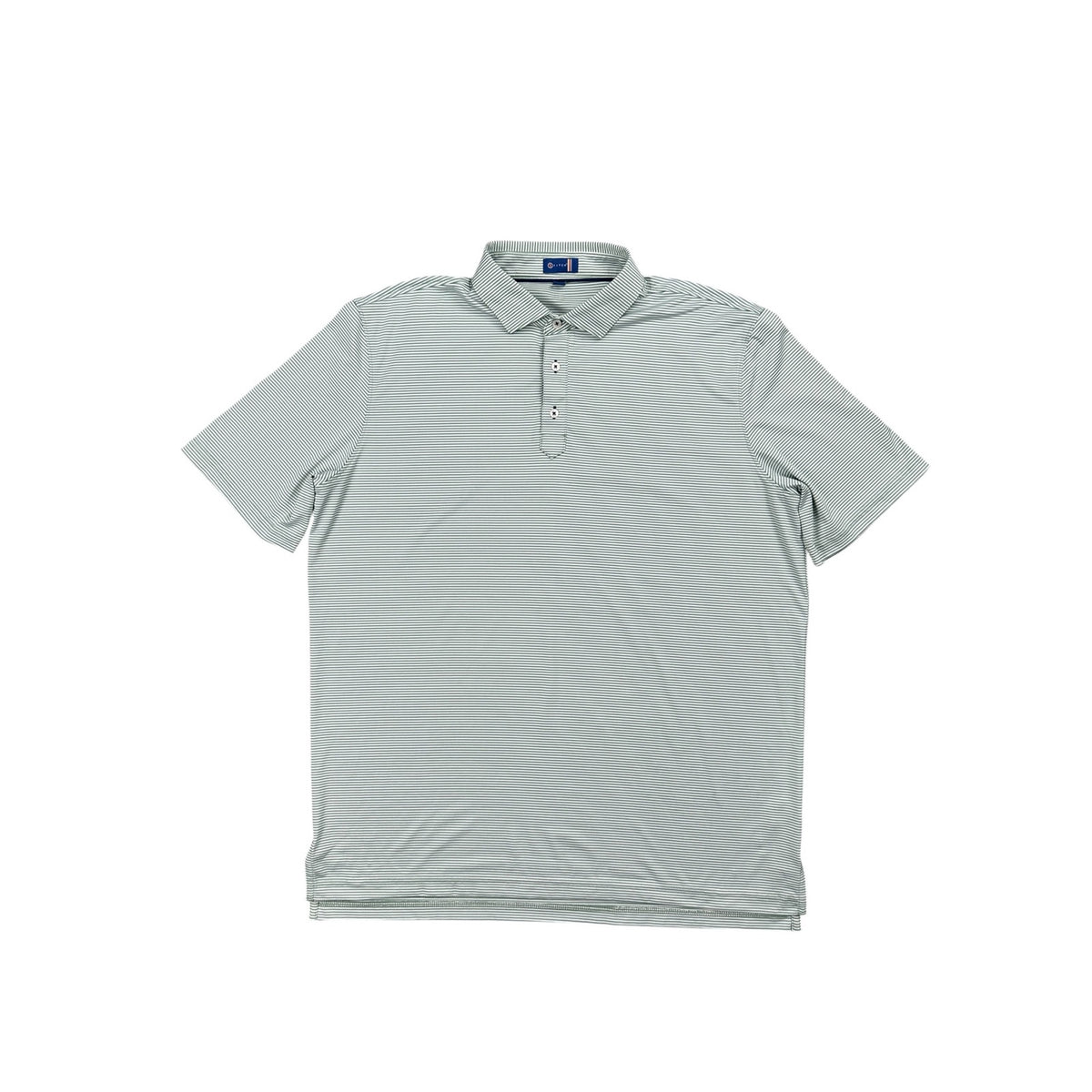 Stitch Golf Atlantic Stripe Golf Polo — Size XL // Preowned
