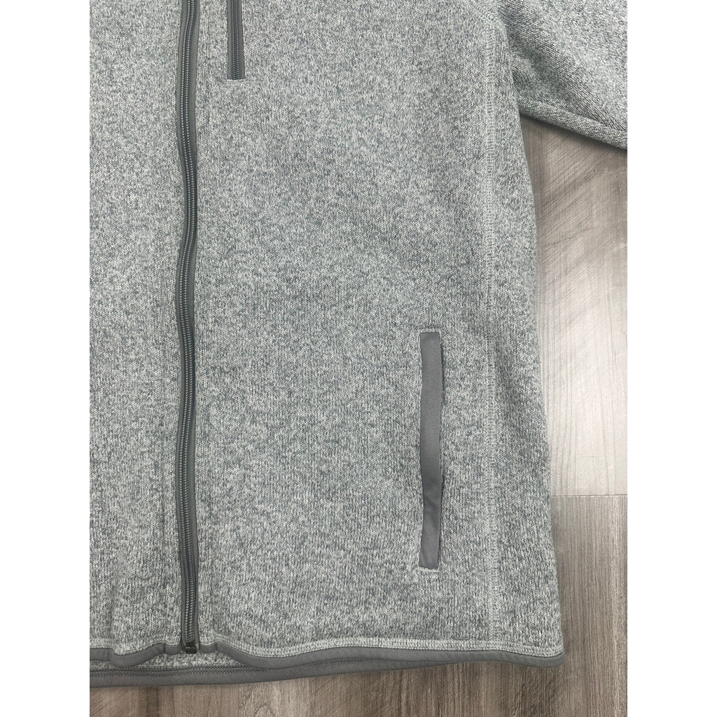 Patagonia Better Sweater Full Zip Fleece Jacket in Heather Gray — Size Large // Preowned