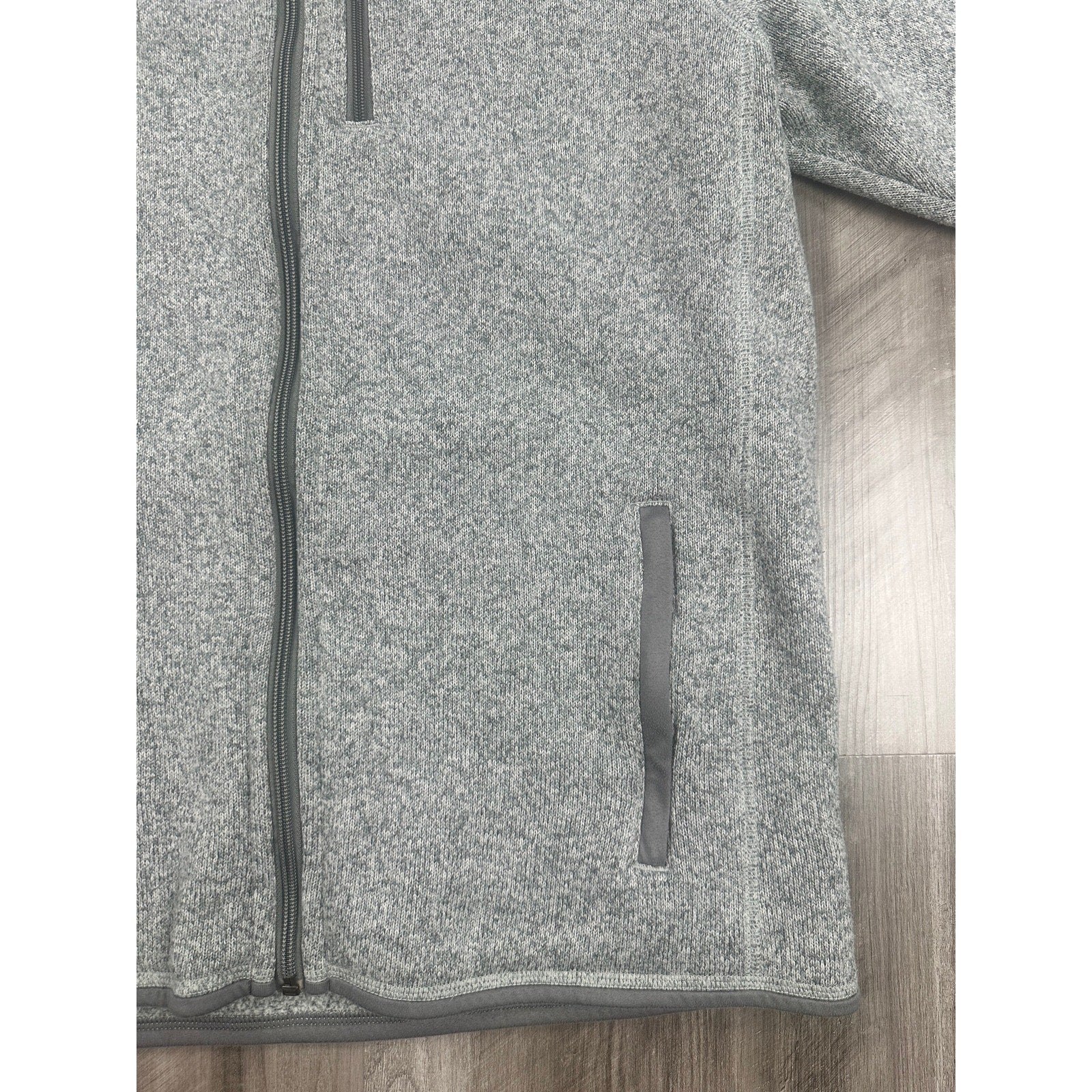 Patagonia Better Sweater Full Zip Fleece Jacket in Heather Gray — Size Large // Preowned