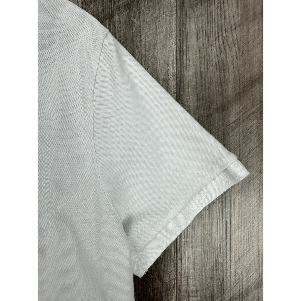 Polo Ralph Lauren Custom Slim Fit Mesh Knit Polo in White — Size Large // Preowned