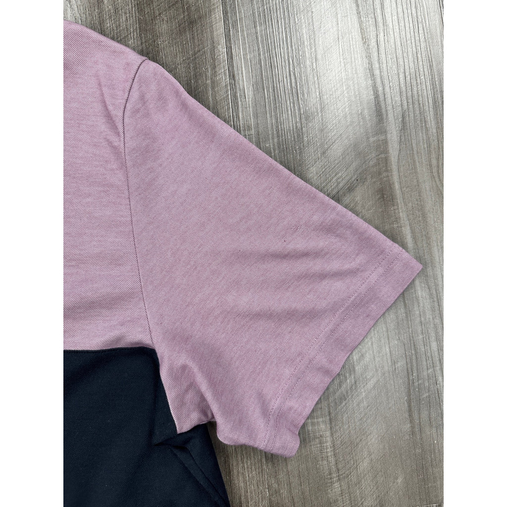 Travis Mathew We Have Fun Golf Polo in Light Purple, Black and Gray — Size XL // Preowned