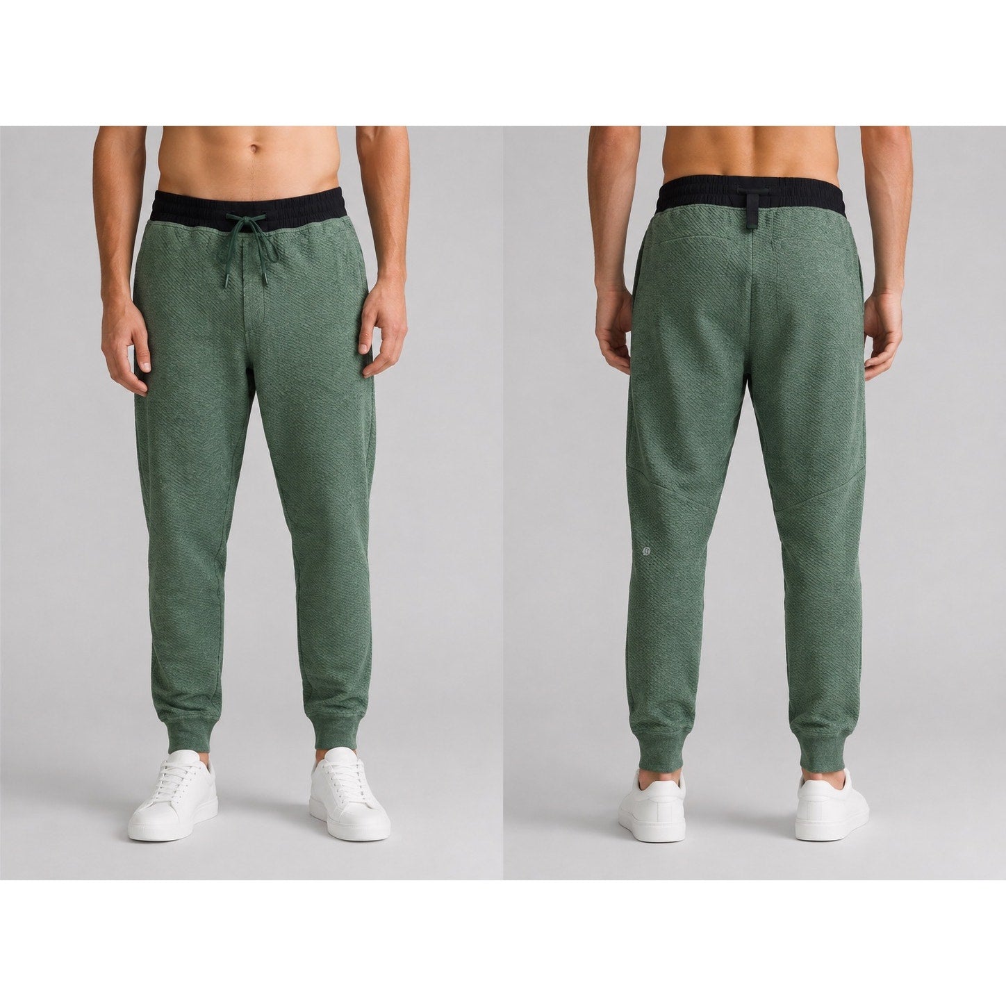 Lululemon At Ease Knit Joggers in Olive Green — Size Medium // Preowned