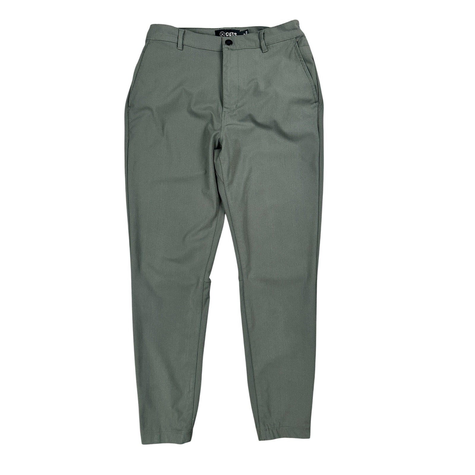 Cuts Clothing AO Slim Fit Joggers in Sage Gray — Size Medium // Preowned