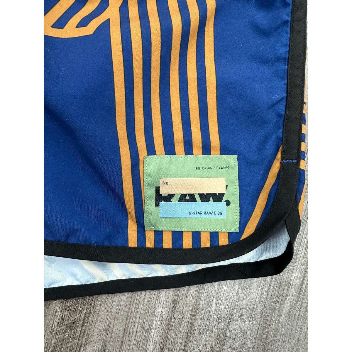 G-Star Raw Carnic Raw All Over Print Swim Trunks — Size XL // Preowned