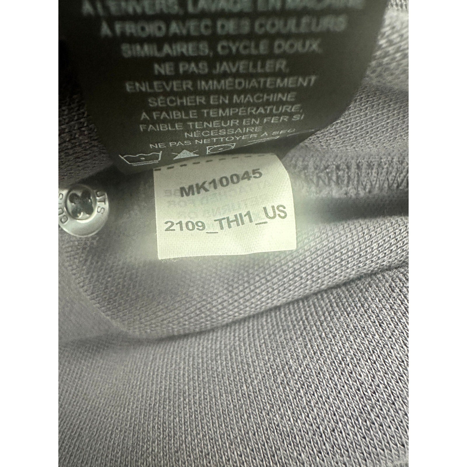 Cuts Clothing Prestige Curve Hem Polo in Grey — Size Medium // Preowned