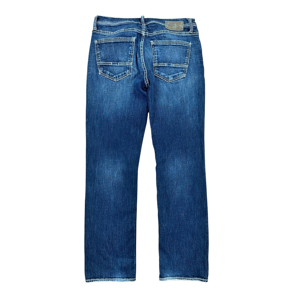 BKE Jake Stretch Straight Litt Jeans in Blue — Size 32x32 // Preowned