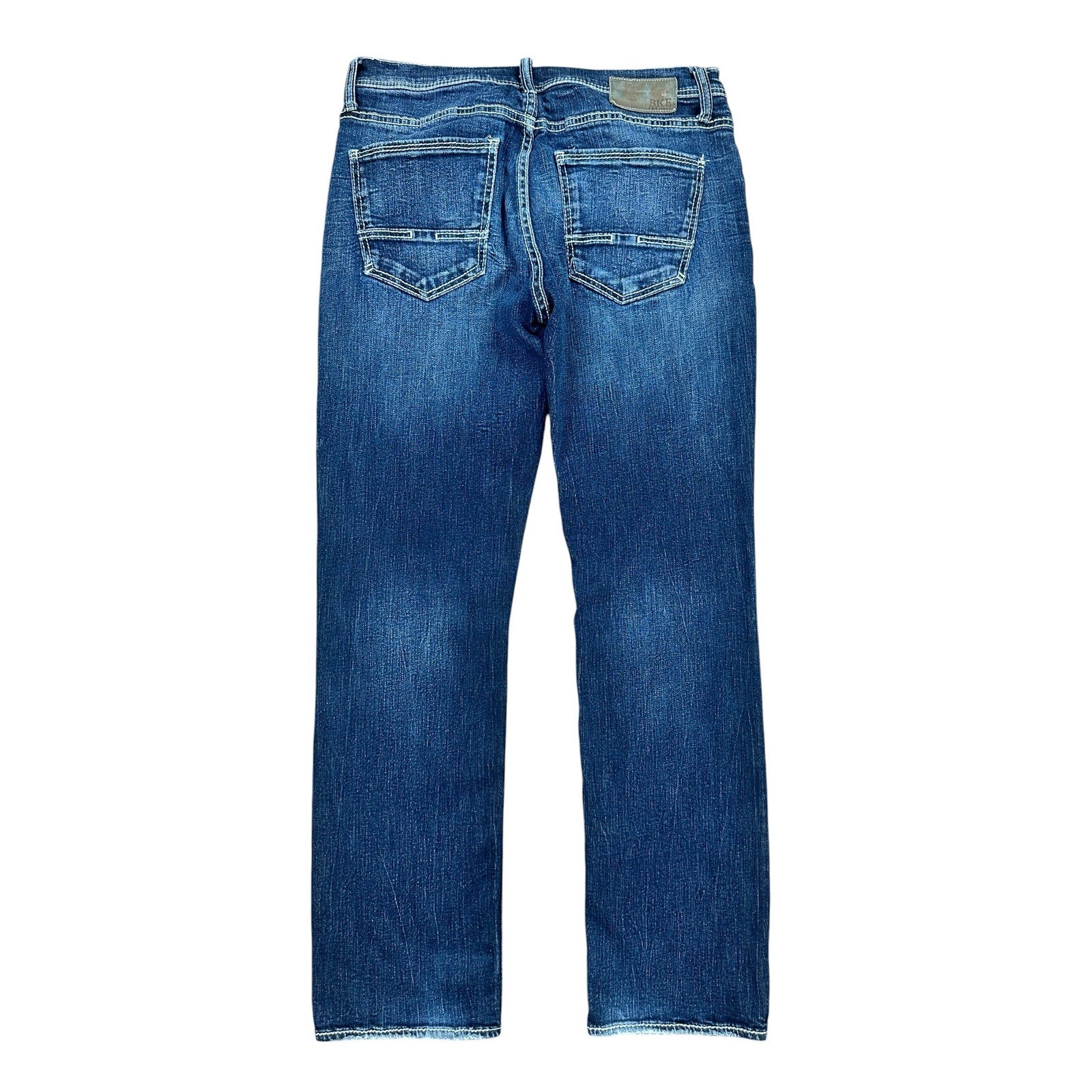 BKE Jake Stretch Straight Litt Jeans in Blue — Size 32x32 // Preowned