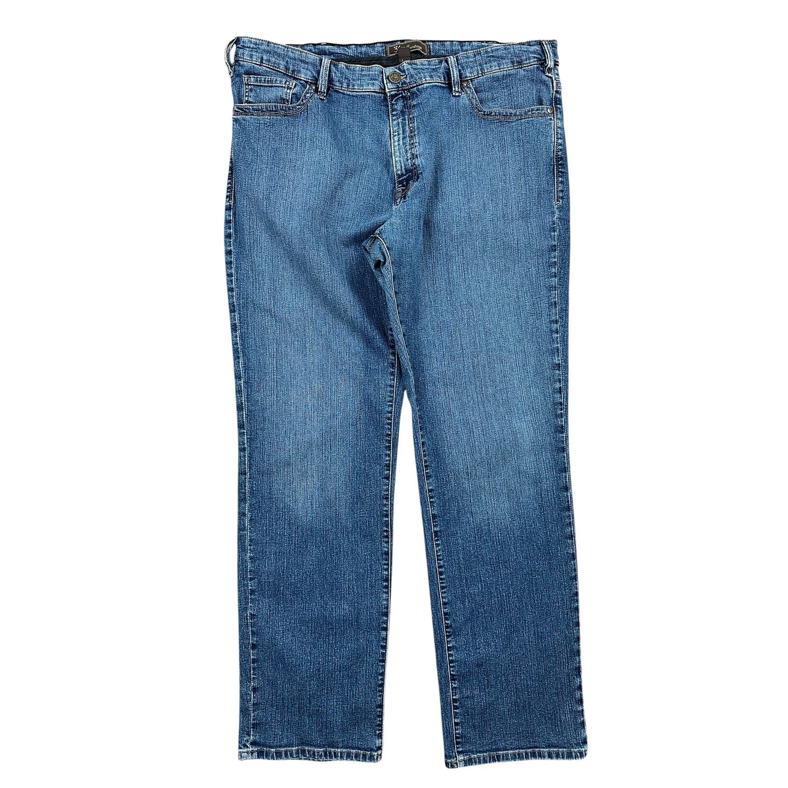 34 Heritage Charisma Relaxed Straight Jeans in Blue — Size 42x34 // Preowned