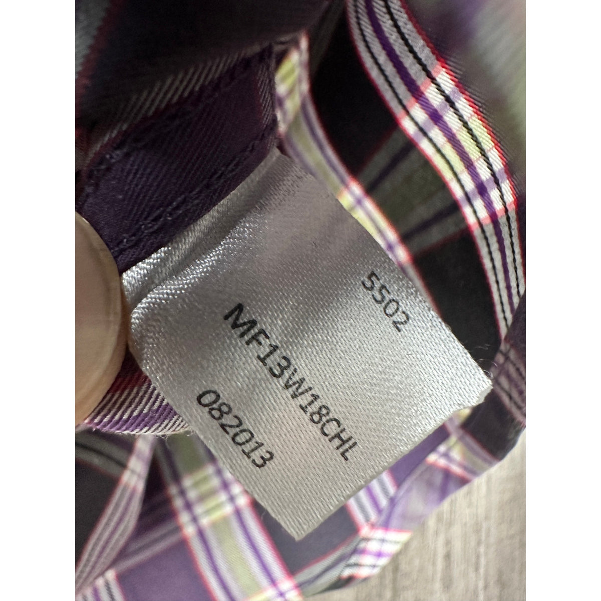 Peter Millar Crown Collection Plaid Long Sleeve Button Down Shirt — Size Large // Preowned