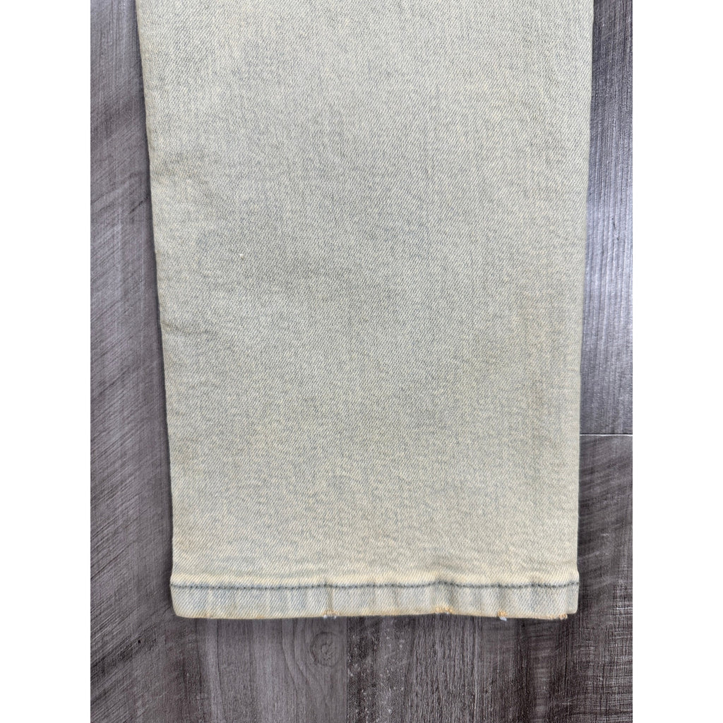 Buffalo David Bitton Ash Slim Stretch Jean in Dirty Blasted Wash — Size 30x30