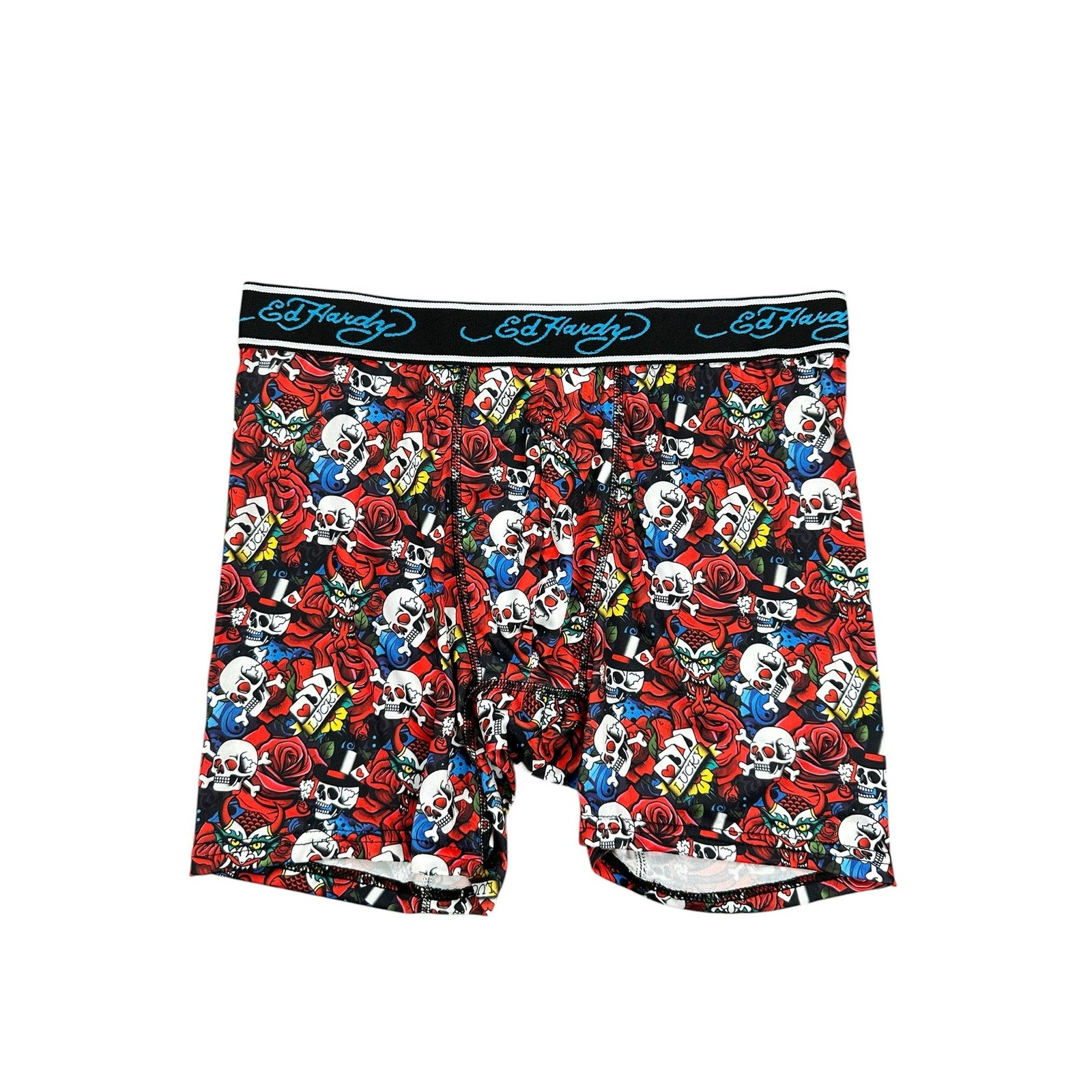 Ed Hardy Performance Boxer Briefs 4-Pack — Size Medium