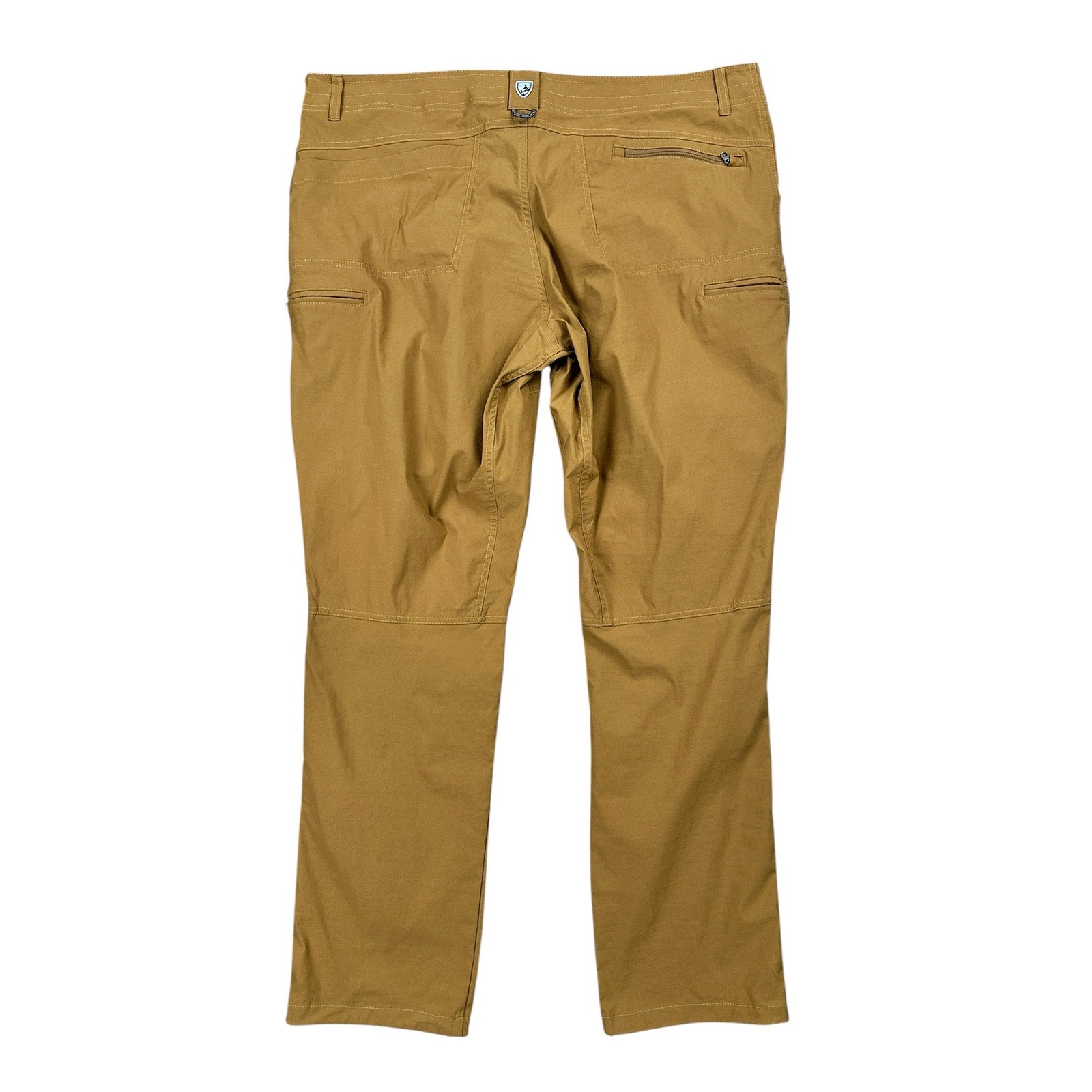 Kuhl Renegade Rock Performance Pants in Buckskin Orange Khaki — Size 42x32 // Preowned