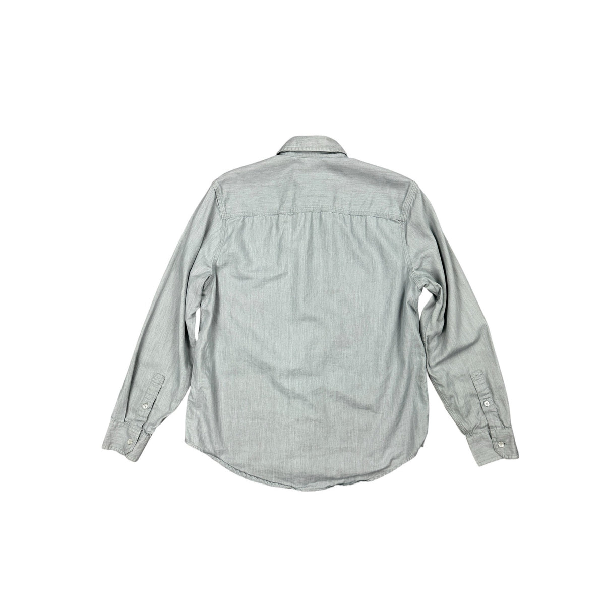Mack Weldon Chambray Cotton Lyocell Long Sleeve Button Down Shirt — Size Small // Preowned