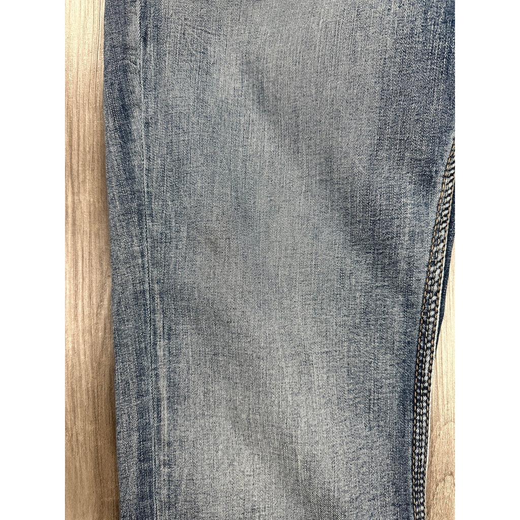 BKE Nolan Straight Leg Stretch Jean in Blue — Size 38R // Preowned