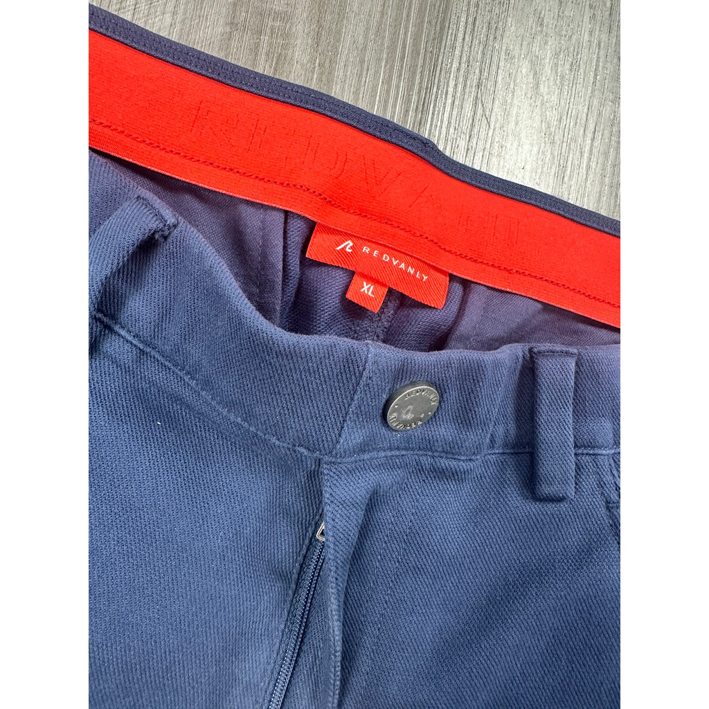 Redvanly Calvin Pull-On Chino Pants in Navy — Size XL x 32 // Preowned