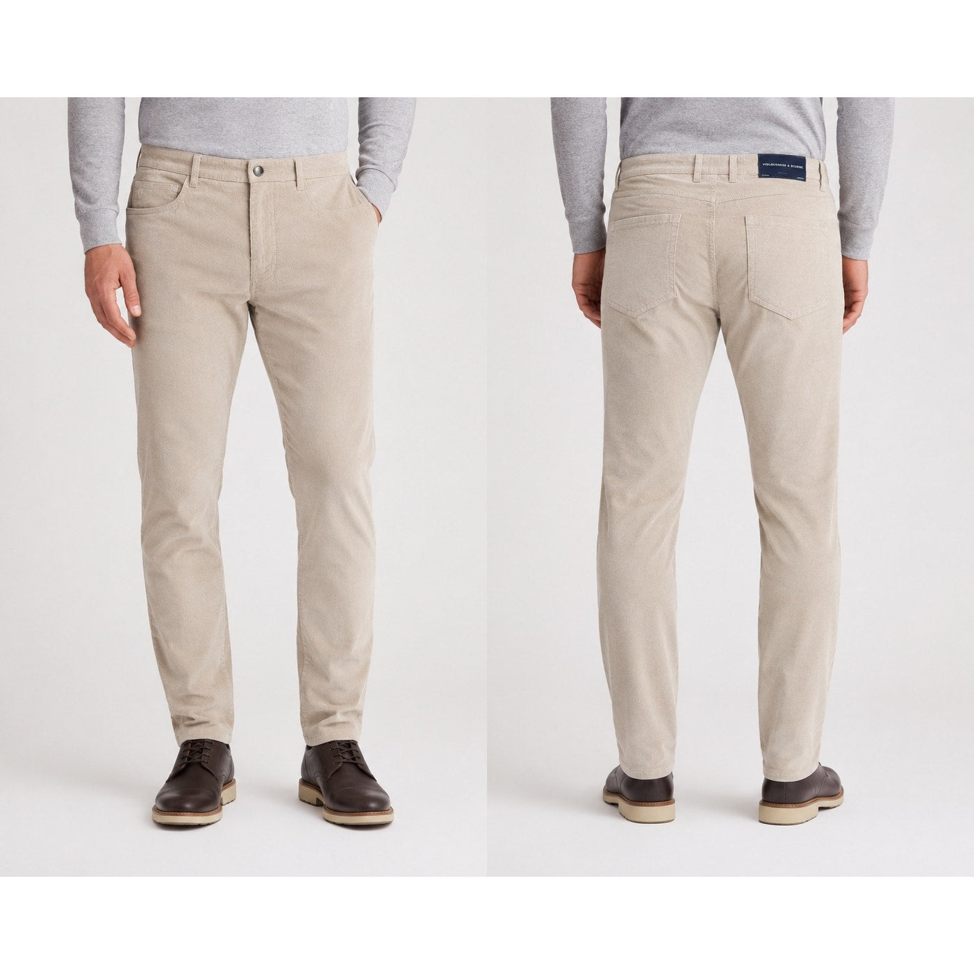 Holderness & Bourne The Baxter Corduroy Pants in Fescue — Size 38x32
