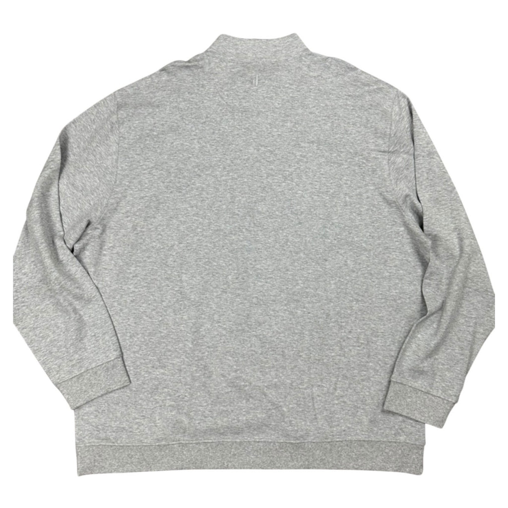 Johnnie-O Sully Light Gray Quarter Zip Pullover - 4XB