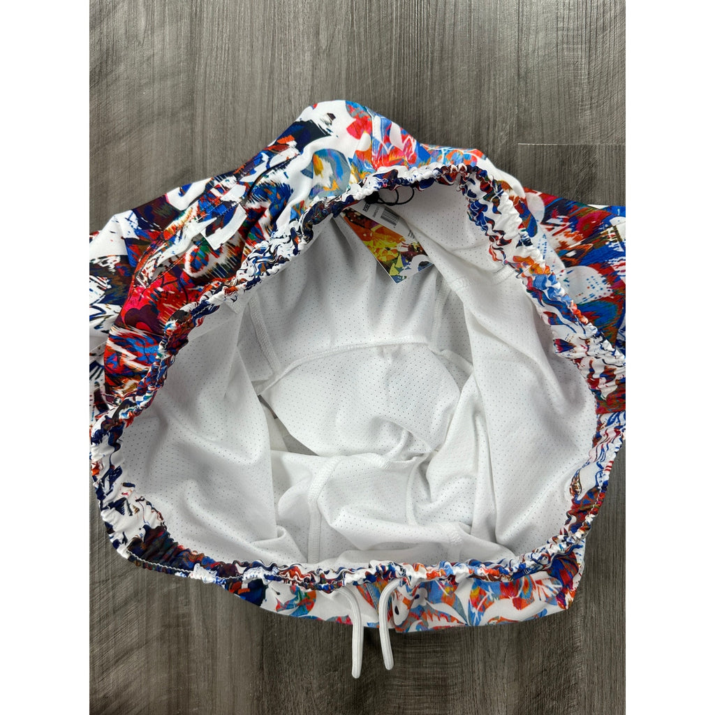 Robert Graham Floral Graffiti Swim Trunks — Size Medium