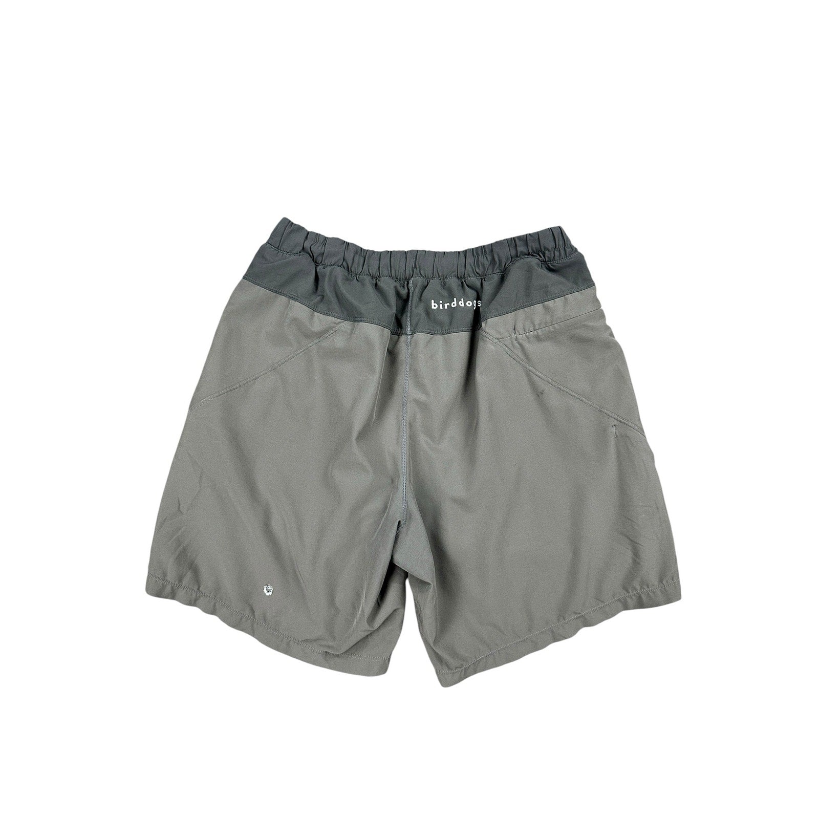 Birddogs Lined Classic Gym Shorts in Gray — Size Large // Preowned