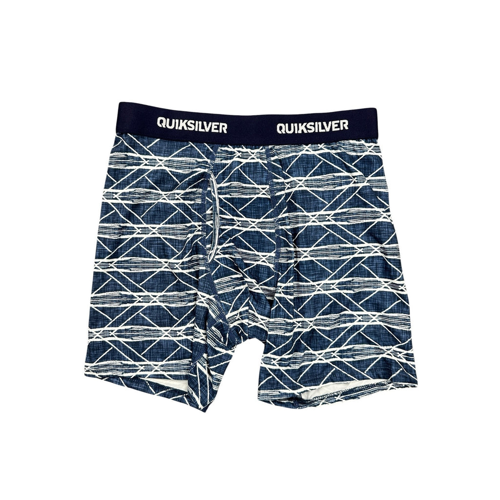 Quiksilver Super Soft Fly Front Boxer Briefs 3-Pack in Multi — Size Small