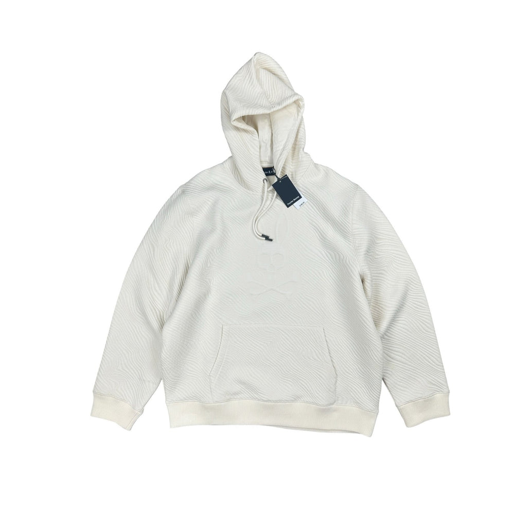 Psycho Bunny Kendrick Textured Pullover Hoodie — Size 2XL