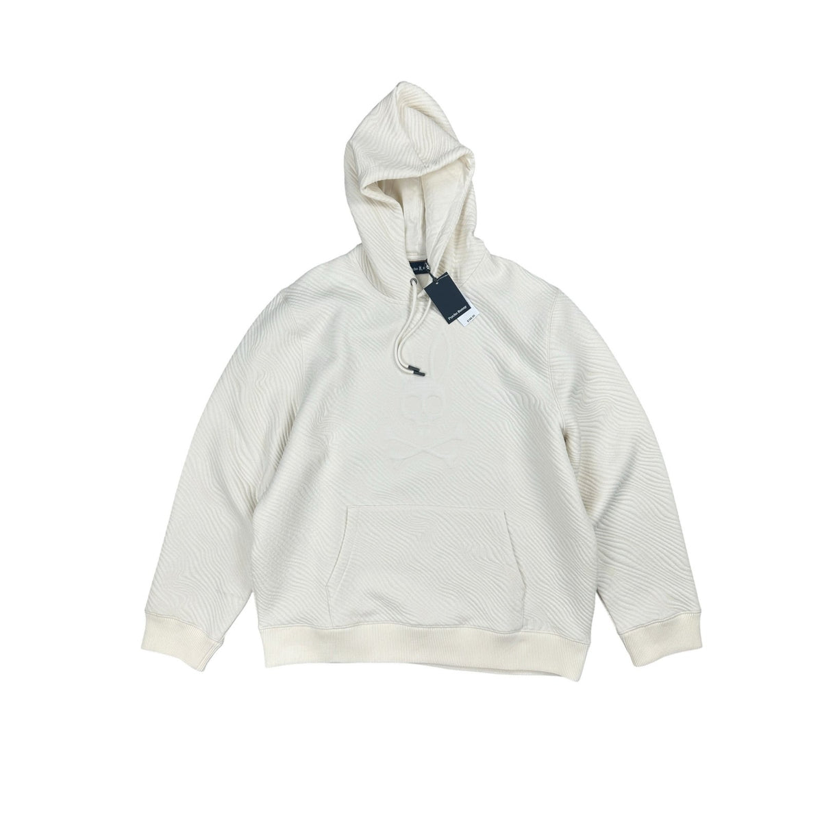 Psycho Bunny Kendrick Textured Pullover Hoodie — Size 2XL