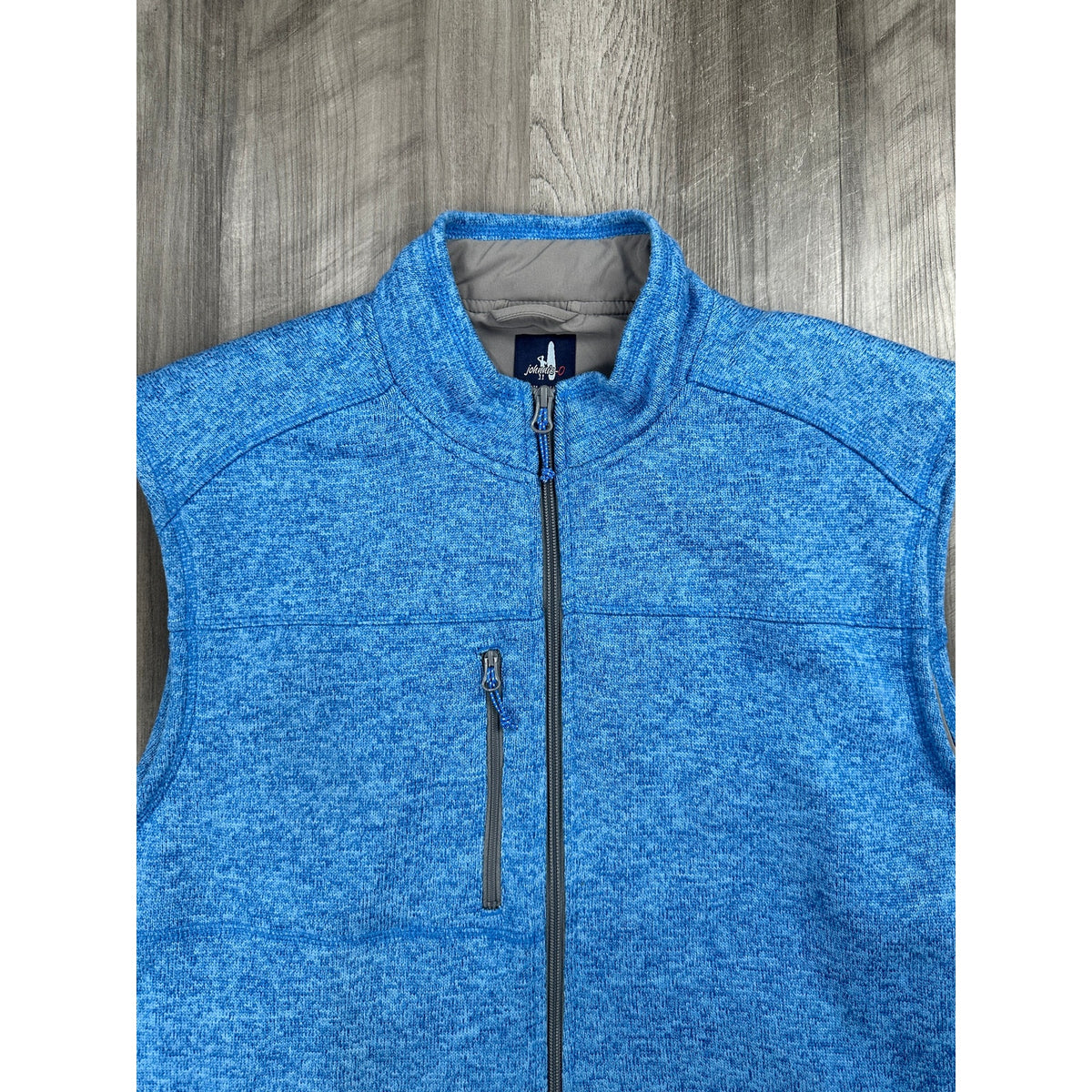 Johnnie-O Wes Full Zip Vest — Size Large // Preowned