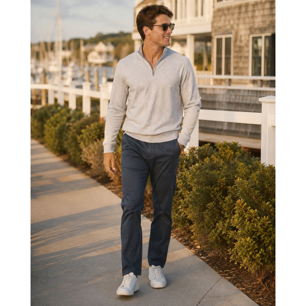 Birddogs Stretch Performance Khakis in Black / Dark Charcoal — Size 34x34 // Preowned