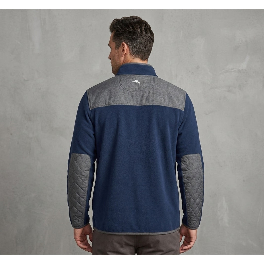 Dallas Cowboys Tommy Bahama Field Runner Half Snap Mock Neck Sweatshirt - 3XL