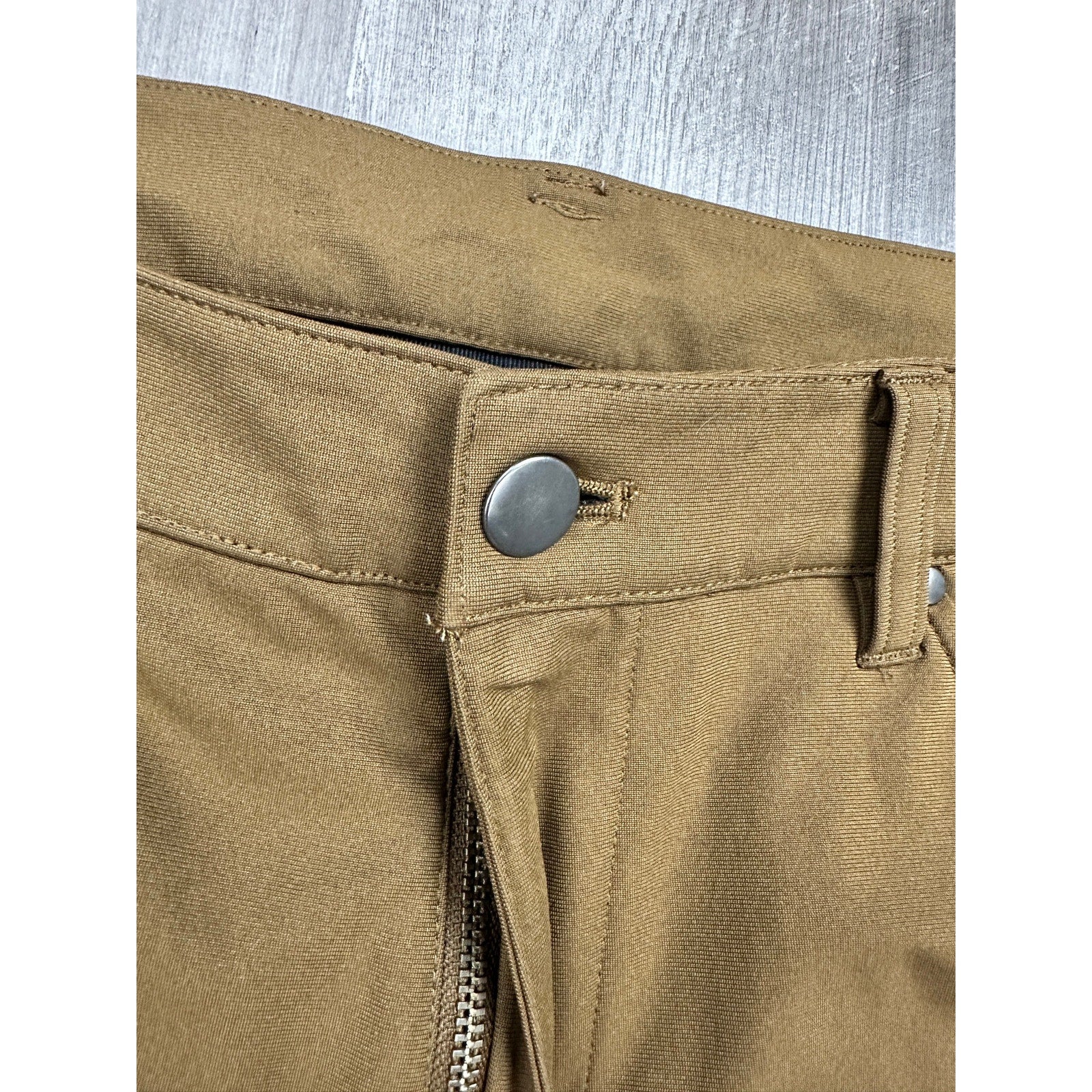 Lululemon ABC Classic Fit Warpstreme 5 Pocket Pants in Brown — Size 36 // Preowned