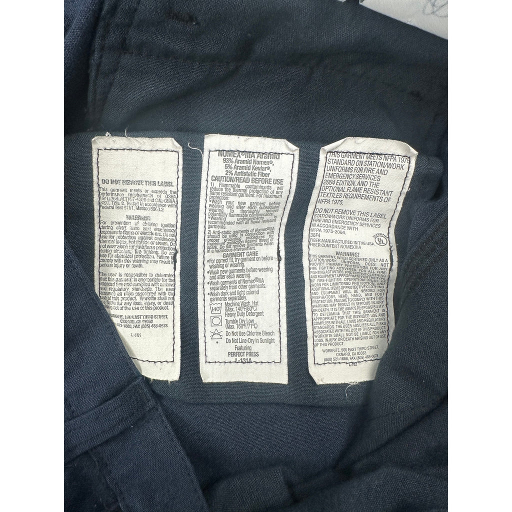 Workrite Classic Firefighter Nomex Pants in Navy — Size 40 // Preowned