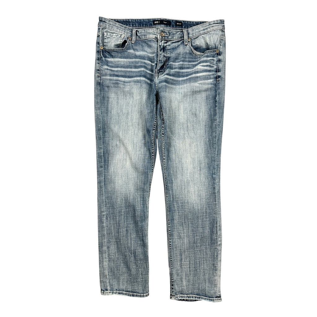 BKE Nolan Straight Leg Stretch Jean in Blue — Size 38x32 // Preowned
